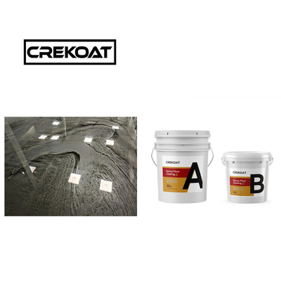 Pigmen Dua Komponen Cat Epoxy tanpa jahitan Epoxy Floor Paint Roller Bersih