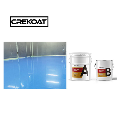 Liquid Gloss High Build Epoxy Floor Paint Dengan Dua Komponen Rapid Curing TDS