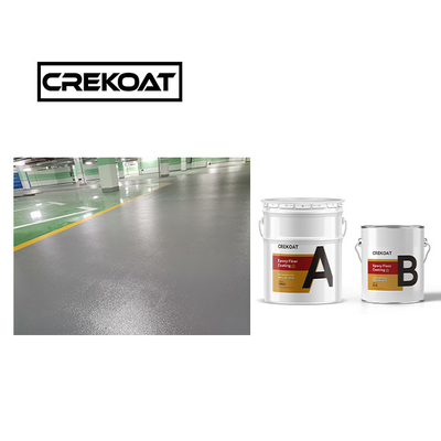 Hardener Epoxy Industrial Floor Coating Adhesion Cat lantai tahan lama 3mm