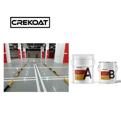 3mm tahan kimia Lapisan lantai epoxy industri Waterproofing