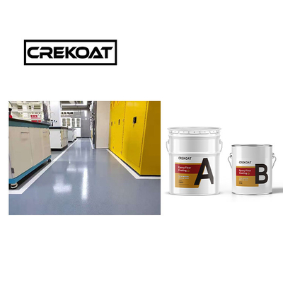 WB Waterborne Epoxy Floor Coating / Paint Moisture Proof Resistant Chemical