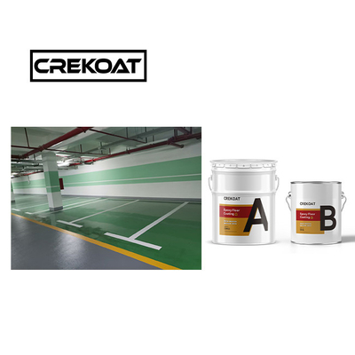 Hardener Epoxy Industrial Floor Coating Adhesion Cat lantai tahan lama 3mm