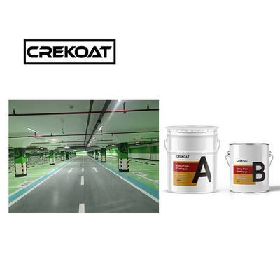 HB Korosi Lapisan Lantai Epoxy Industri 1mm Cat Lantai Berwarna