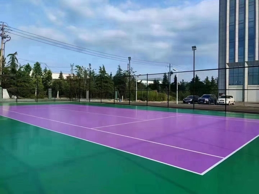 Granules Basketball Floor Coating 13mm Court Tennis Coating Rubber