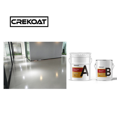 Cat Lapisan Lantai Epoxy Industri Tanpa Jahit 1mm Pewarna Padat Berbasis Pelarut