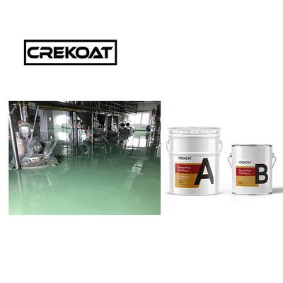 Liquid Gloss High Build Epoxy Floor Paint Dengan Dua Komponen Rapid Curing TDS