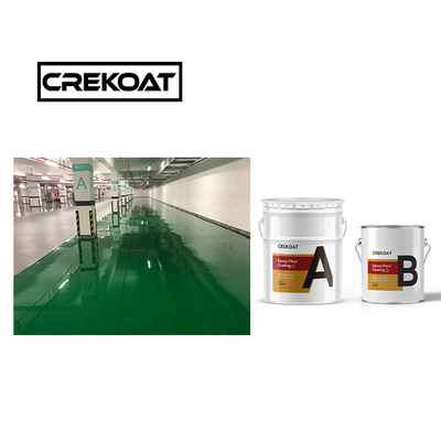 Eco Friendly Solvent Free Self Leveling Epoxy Floor Paint Warna padat