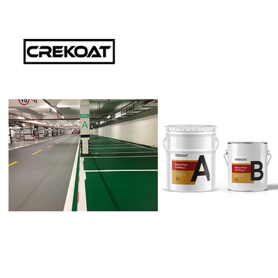 Eco Friendly Solvent Free Self Leveling Epoxy Floor Paint Warna padat