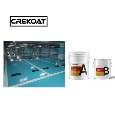 3mm Air-Based Industrial Epoxy Floor Coating Spray TDS Untuk Mesin Berat