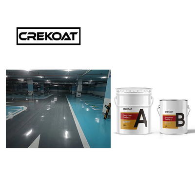 3mm tahan kimia Lapisan lantai epoxy industri Waterproofing