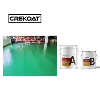 Gloss Industrial Epoxy Floor Coating Roller yang ditempatkan dengan dampak tinggi