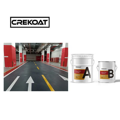 Low VOC Anti slip Floor Coating Epoxy Paint Adhesion Untuk Beton