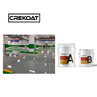 Low VOC Anti slip Floor Coating Epoxy Paint Adhesion Untuk Beton