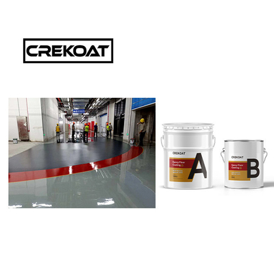Low VOC Anti slip Floor Coating Epoxy Paint Adhesion Untuk Beton