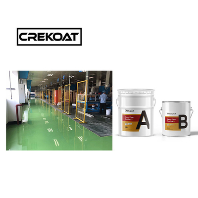 Lapisan lantai berbasis air yang dapat dikurangi dengan air / Uap cat Semi-gloss