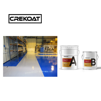 Adhesi Water Based Epoxy Floor Paint Low VOC Epoxy Floor Top Coat Low Odor
