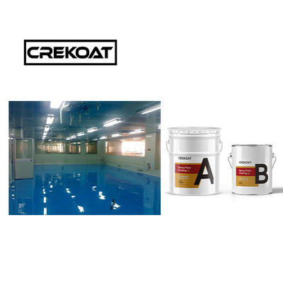 Airborne 2 Pack Water Based Floor Coating Recoatable High Build 3mm