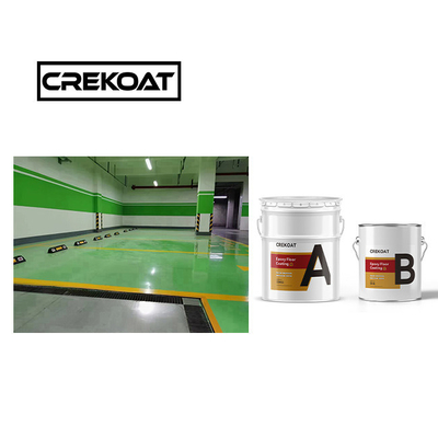 Airborne 2 Pack Water Based Floor Coating Recoatable High Build 3mm