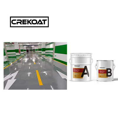 WB Waterborne Epoxy Floor Coating / Paint Moisture Proof Resistant Chemical