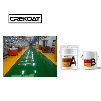 WB Waterborne Epoxy Floor Coating / Paint Moisture Proof Resistant Chemical
