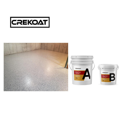 Epoxy Polymer Polyaspartic Floor Coating Bau rendah Kemampuan cuaca yang baik