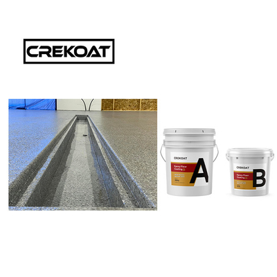 High Build Aspartic Polyaspartic Floor Coating Resistant UV Non Yellowing