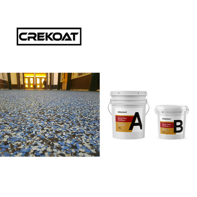 Epoxy Polymer Polyaspartic Floor Coating Bau rendah Kemampuan cuaca yang baik