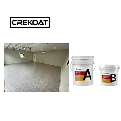 Panjang tahan lama Polyaspartic Polyurea Clear Top Coat Fast Drying High Solids