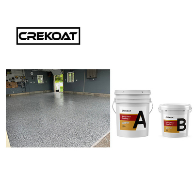Panjang tahan lama Polyaspartic Polyurea Clear Top Coat Fast Drying High Solids
