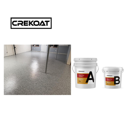 Panjang tahan lama Polyaspartic Polyurea Clear Top Coat Fast Drying High Solids