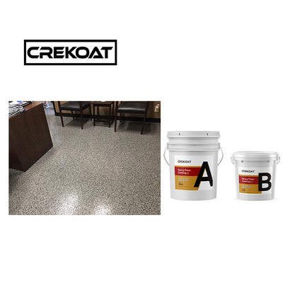 Cat Lantai Epoxy Dekoratif Polyaspartic