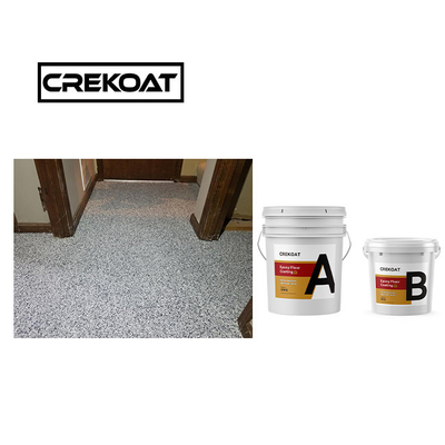 Anti slip Epoxy Color Flake Coating Clear Waterproof Epoxy Floor Coating