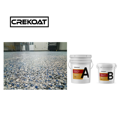 Cat Lantai Epoxy Dekoratif Polyaspartic