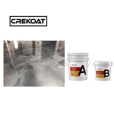 Lapisan resin epoksi berat tanpa bau 1mm Metallic Dynamic