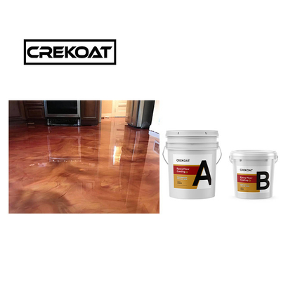Cat Epoxy Logam yang Dikeraskan Pigmen Lapisan Lantai Epoxy Non-Toksik Bebas VOC