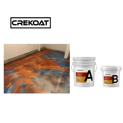 Cat Epoxy Bebas VOC Bau Rendah Lapisan Epoxy tahan panas 3mm
