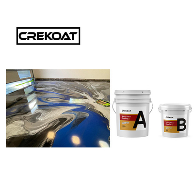 Sikat Dua Paket Cat Lantai Epoxy Hardener Cat Epoxy tahan kimia Glossy