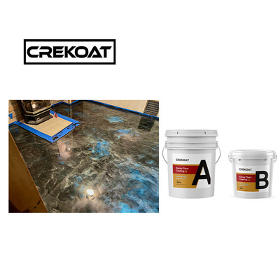 Sikat Dua Paket Cat Lantai Epoxy Hardener Cat Epoxy tahan kimia Glossy