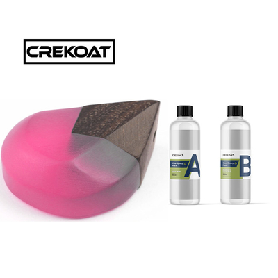 Crystal Clear Epoxy Resin Art Kit Kerajinan Self Leveling Mudah Campuran 1:1 rasio