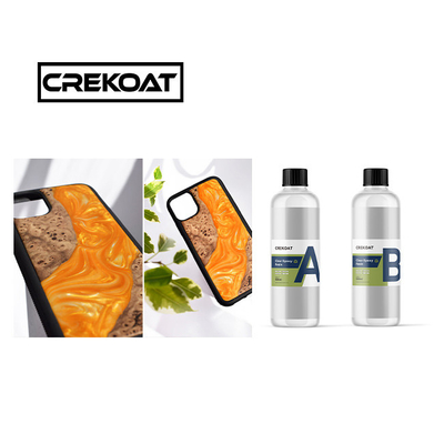 Resipi Epoxy Viskositas Rendah Pelapis Jelas Kuning Stick Resistant Panas Resipi Jelas