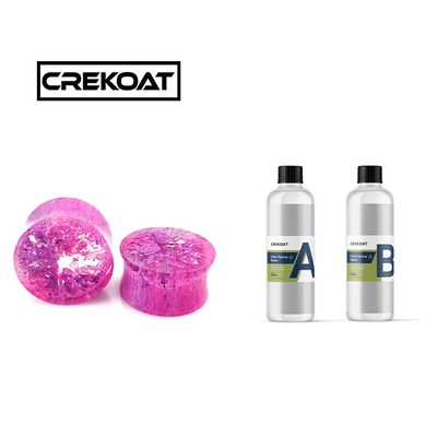 Bau rendah tahan UV resin Epoxy yang jernih Casting High Gloss Bubble Free
