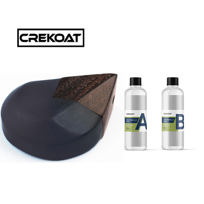 Brilliant Deep Pour Clear Epoxy Rigid 2 Part Clear Resin Anti Yellowing Untuk Kerajinan
