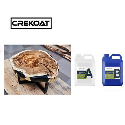 Kekerasan 2 Bagian Self-leveling Epoxy Resin Viskositas Rendah Untuk Casting Molding