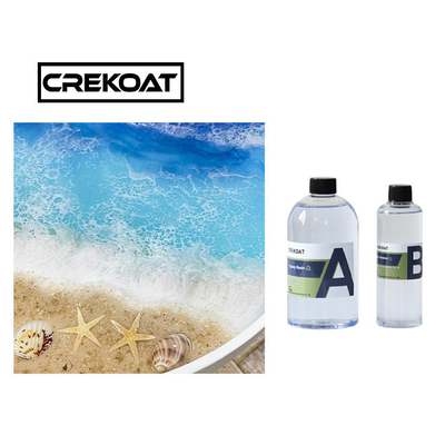 Ultra Clear Epoxy Resin Meja Tahan UV Transparan Kuat