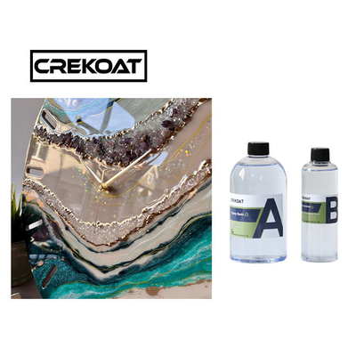 Ultra Clear Epoxy Resin Meja Tahan UV Transparan Kuat