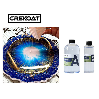 Deep Casting Silicone Cetakan Perhiasan Seni Kerajinan Epoxy Resin Untuk Meja Kayu