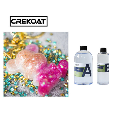 Aman Tidak Berbau High Gloss Clear Epoxy Resin Crystal Art Resin Kit Bebas BPA