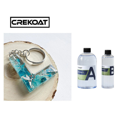 Aman Tidak Berbau High Gloss Clear Epoxy Resin Crystal Art Resin Kit Bebas BPA
