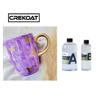 Crystal Clear Casting Epoxy Resin Gelas Perhiasan Resin Cetakan Kerajinan Meratakan Diri