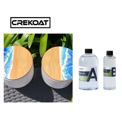 Crystal Clear Casting Epoxy Resin Gelas Perhiasan Resin Cetakan Kerajinan Meratakan Diri